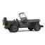 Sculpture de jeep terrestre Adaleigh C1945 Willys