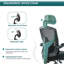 Fauteuil de bureau de bureau avec repose-pieds Oreste-1509755820