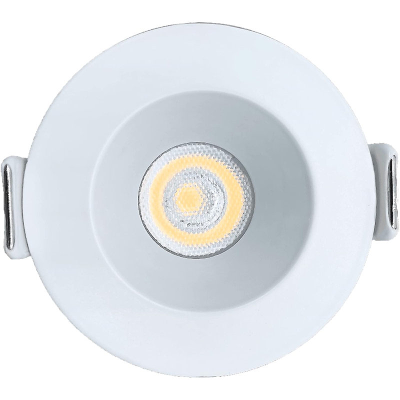 Ensemble d'éclairage encastré standard 1 po à intensité variable et homologué IC