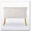 Banc en velours pour causeuse double-335066026