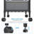 45'' Metal Rolling Freestanding Garment Rack-1676378870