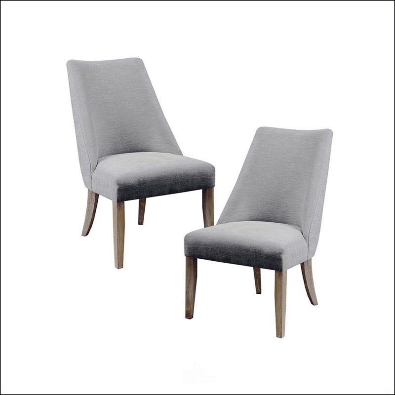 Ensemble de 2 chaises de salle à manger rembourrées