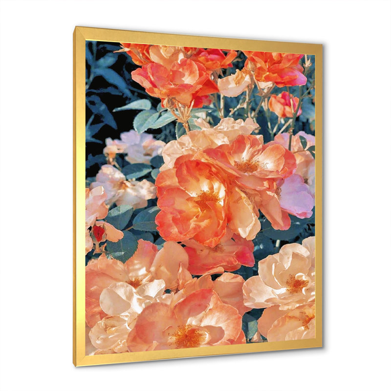 «Botanical Détail Of Blossoming Flowers III», reproduction d'art sur toile traditionnelle, H 32 po x l 16 po x P 1 po