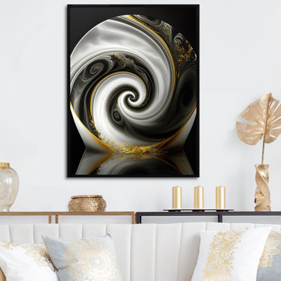 " Abstract Modern Swirl II "