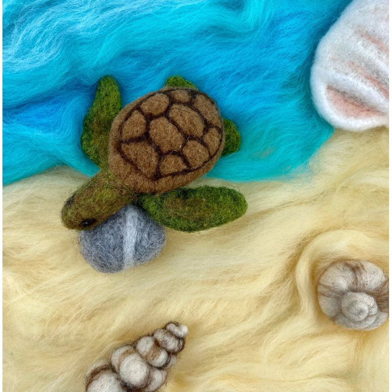 Trousse de feutrage - Trousse de feutre pour tortue