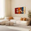 «Geometric Dragon», art abstrait sur toile tendue sur toile, ensemble de 1-1083068827