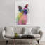 Rainbow Splash Cat II by Splash Cat II - Print on Canvas-415406612-523331369