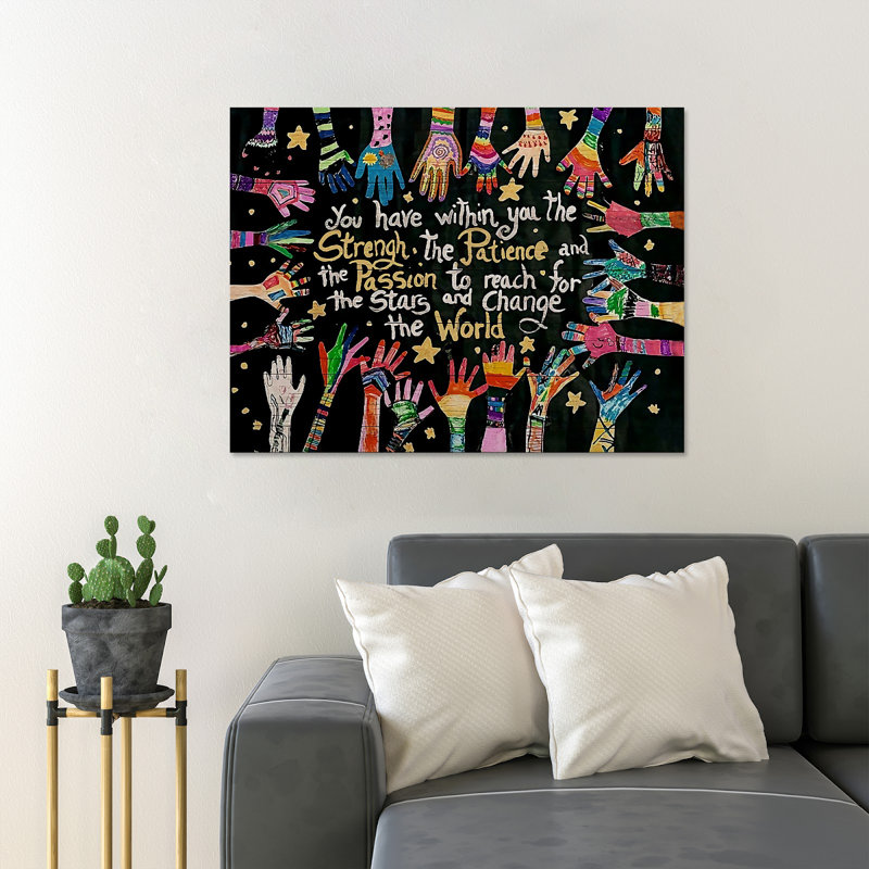 «Value N'applique pas», impression sur toile tendue, H 11 po x l 14 po x P 2 po
