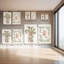 «Grace in Bloom», ensemble de 2 impressions sur toile-419175371-419175372-419175411