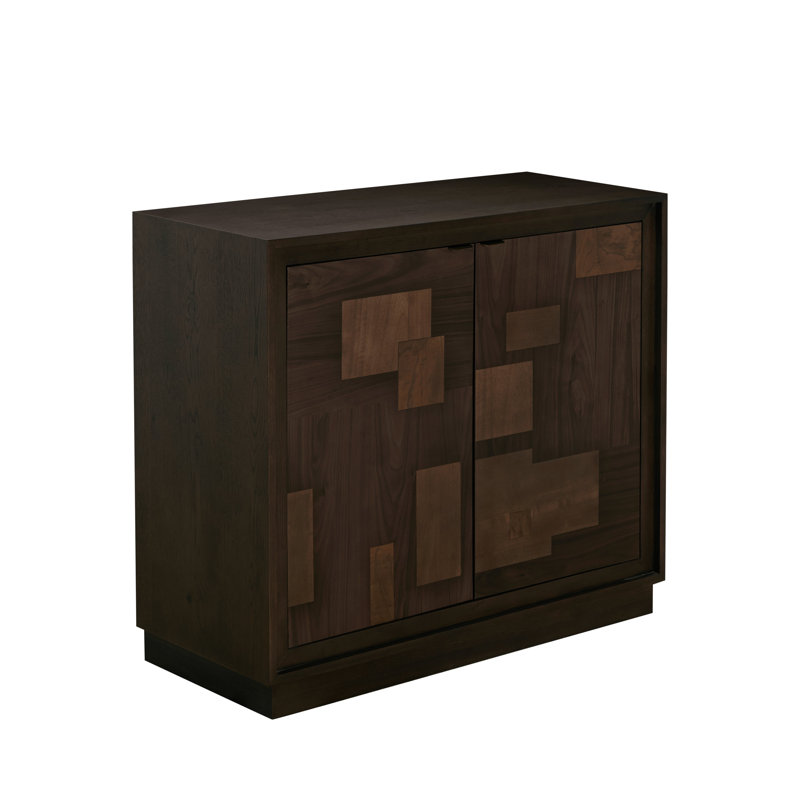 Elwood Assorted Wood Accent Chest -  2 Shelves, Dusk