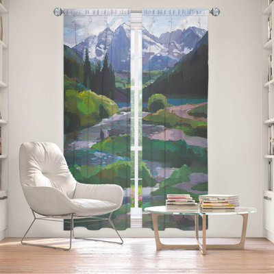 Delaini Room Darkening Curtains / Drapes Pair