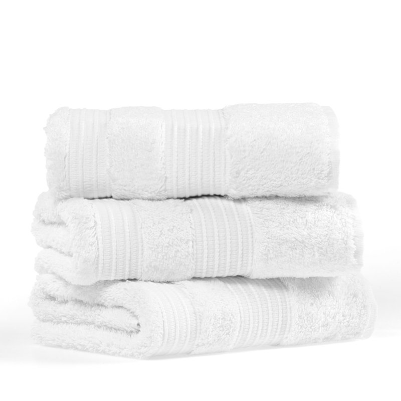 Ultra-Absorbent Bath Towel, 60% Cotton / 40% Bamboo, 39.4 x 70.9 inches | 685 g/m², Soft White Color | Machine Washable, Gentle Cycle, Quick-Dry, Perfect for Luxurious Home Spa Experience