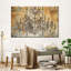 Ensemble de 3 lustres sur toile Classy-8036579