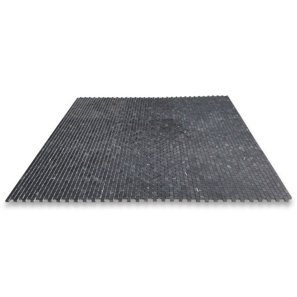 0.47" x 0.78" Marble Brick Joint Mosaic Wall & Floor Tile
