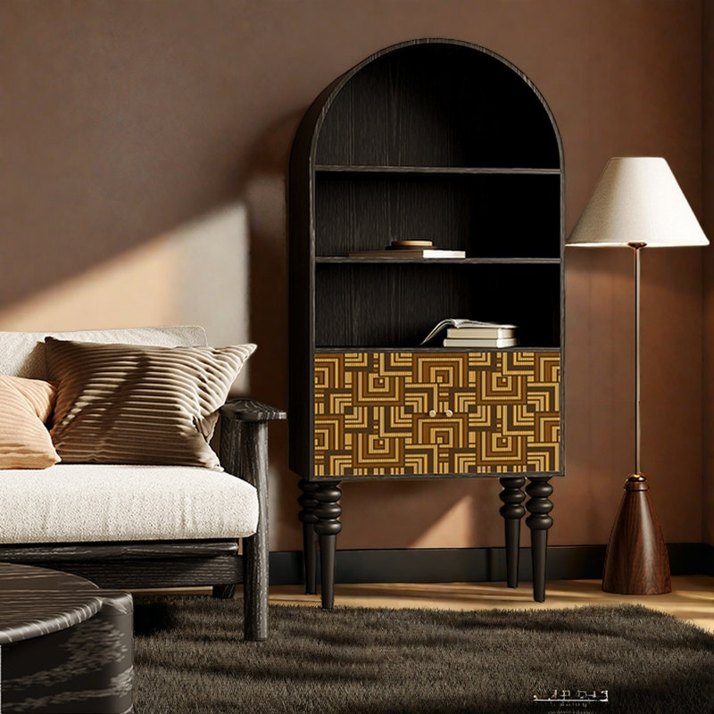 Bibliothèque de style médiéval