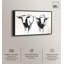 Bovins I, art sur toile par Art Remedy-115108689-115108693