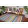Striped Indoor / Outdoor Rug