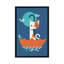 «Cat in Umbrella», impression sur toile tendue-72115764-32589031