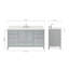 Meuble-lavabo simple 67 po avec dessus Cambridge-90865025-132366094