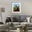 Fox Drive Golffer, reproduction encadrée sous verre, design par Lucia Heffernan-370035845-370035841
