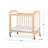 Serenity Compact Fixed-Side Clearview Crib, 3 Panel