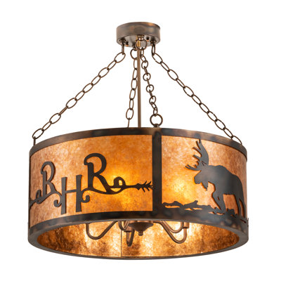 Greysan 5 - Light Semi Flush Mount