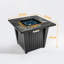 Ibrahimi 32-Inch Square Propane Fire Pit Table