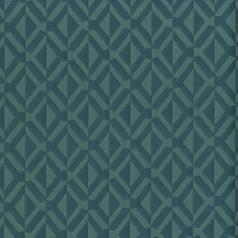 Tissu jacquard Abbeyshea Idéal par The Yard, Aigue-marine