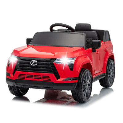 12V Licensed Lexus GX550 Kids Ride On SUV with Remote Control, LED Lights, Music and Spring Suspension