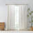 Blend Light Filtering Curtains - Soft White, Textured & Oeko-tex Certified