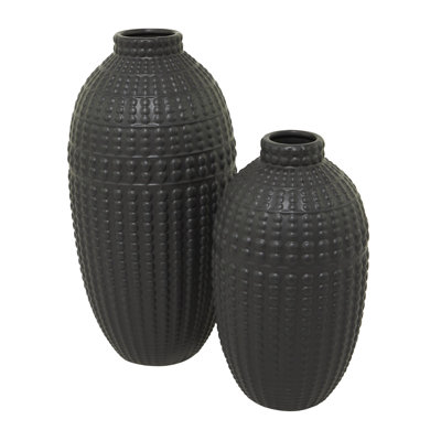 Stoneware Table Vase Set