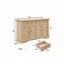 Armoire de rangement Farmhouse avec tiroirs et portes-654518209