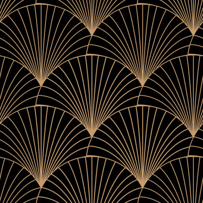 Papier peint floral Nanak USA Made Vector - papier peint pré-collé 225 "x 25"