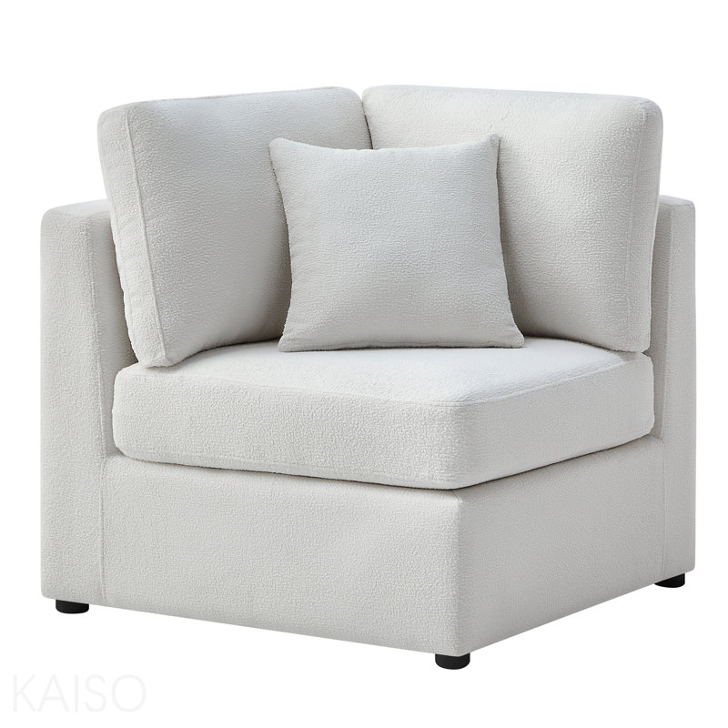Chaise de coin Chauncy - ivoire, Ivoire ivoire