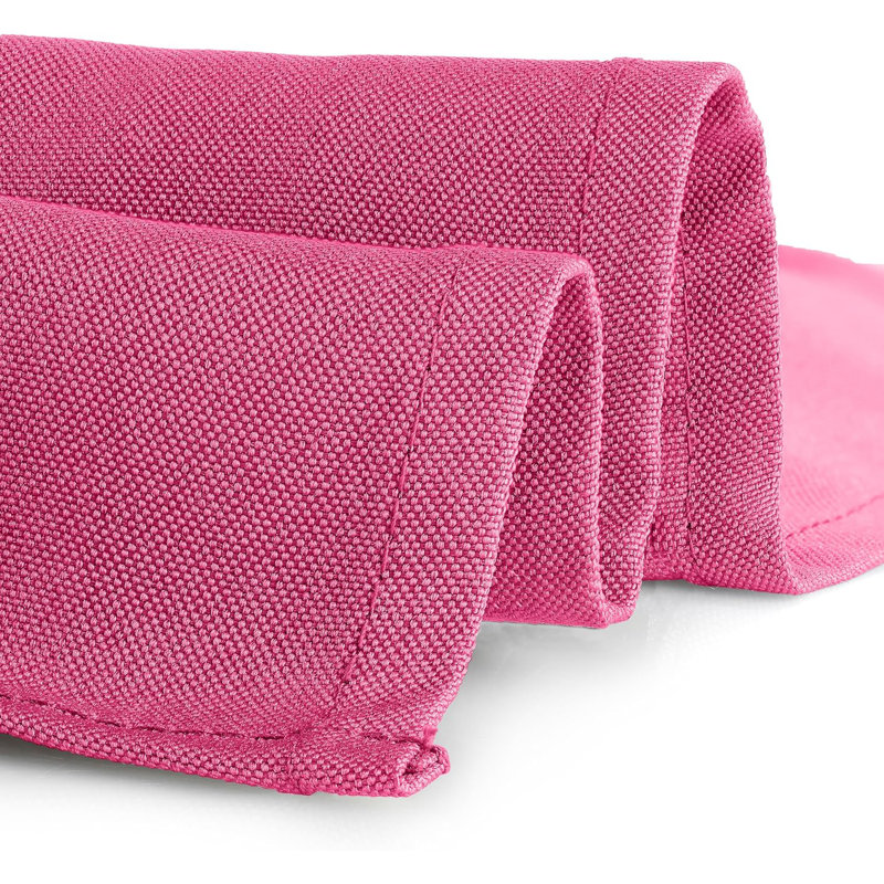 Alyea Dining Linens, 30" W x 42" L, Fuchsia
