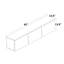 Crédence de rangement l 62,9921 po Giusi
