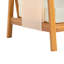 Comfort Canapés de patio, ensemble de causeuse moderne en bois d'acacia pour terrasse