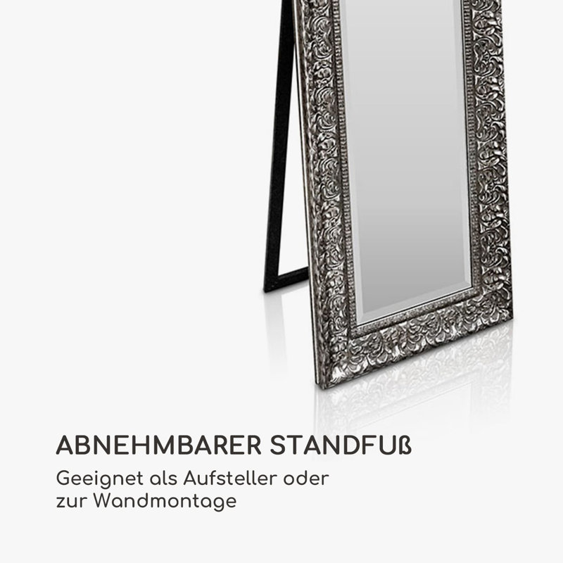 Solid Wood Rectangle Wall Mirror