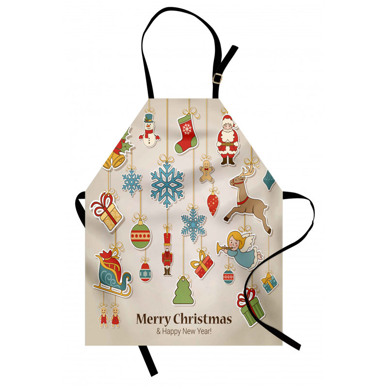 Christmas Bib Apron