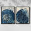 ABSTRACT Series CCVIII - Reproduction encadrée de qualité supérieure - prêt à être accroché - aucun clou requis - aucun clou requis-1002841210-1002841154