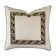 Appliqued Cotton Blend Throw Pillow