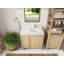 Chêne blanc Elizabeth X P 22 po De salle de bain Quartz blanc