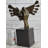 Artesian Signed Dali Abstract Female Sunshine Bronze Sculpture Marble Base Figure Statue