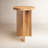 Shayne Solid Wood Abstract End Table-2092725010