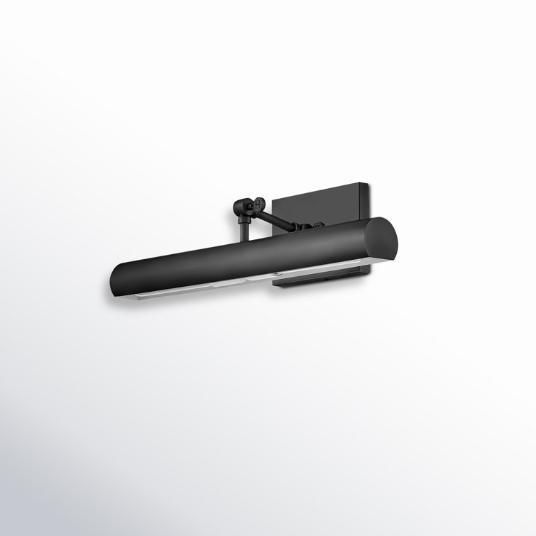 2-Light Adjustable Plug-In Picture Light w/ On/Off Switch