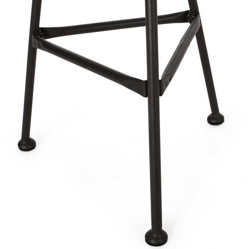 Table d'appoint d'extérieur avec verre brun