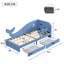 European Single (90 X 200 Cm) Daybed Bed Frame with Storage Included