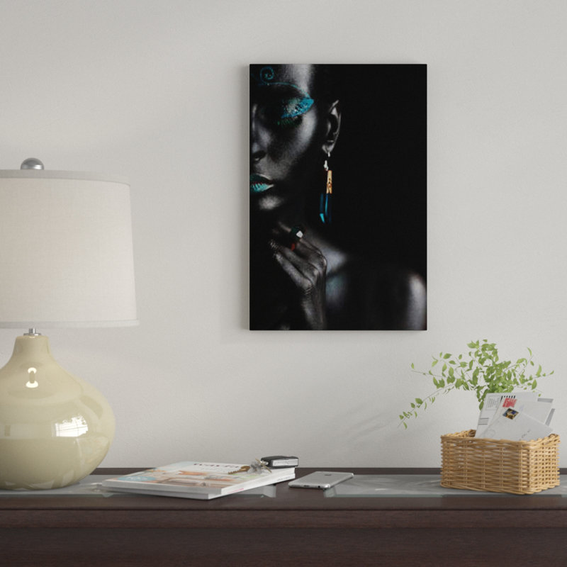 « guide » par ivan kovalev, reproduction d’impression sur toile tendue, H 26 po x l 18 po x P 1,5 po, Toile avec cadre noir