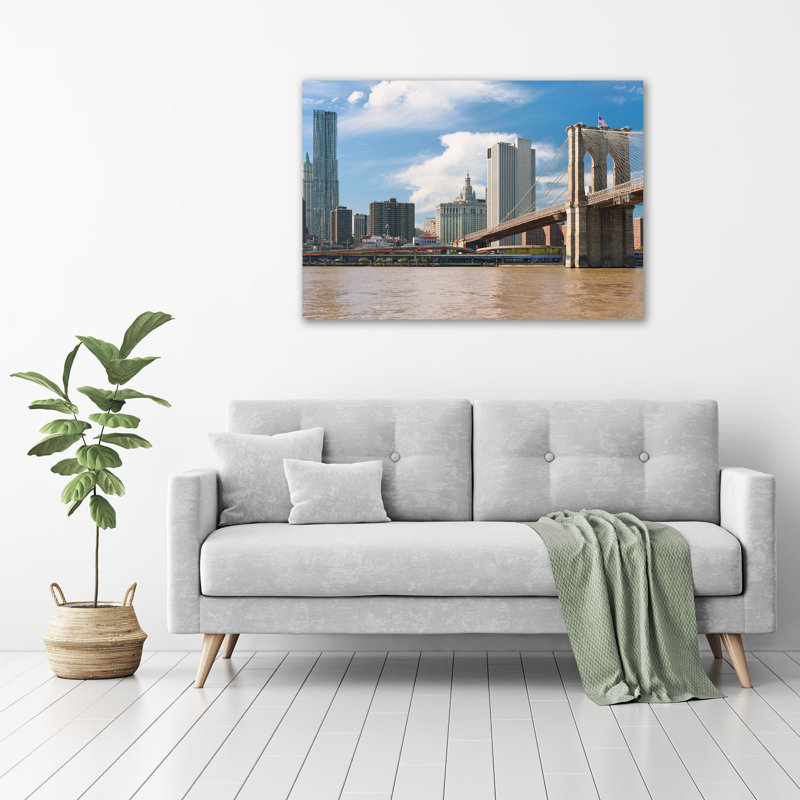 Brooklyn Bridge - Wrapped Canvas Print