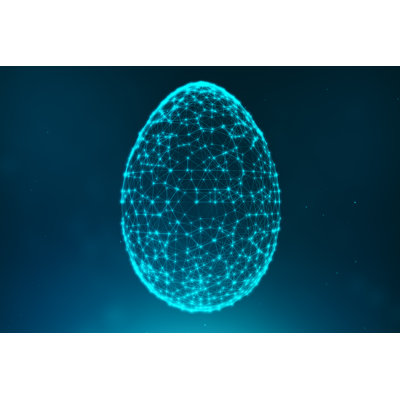 Easter Egg - Wrapped Canvas Print